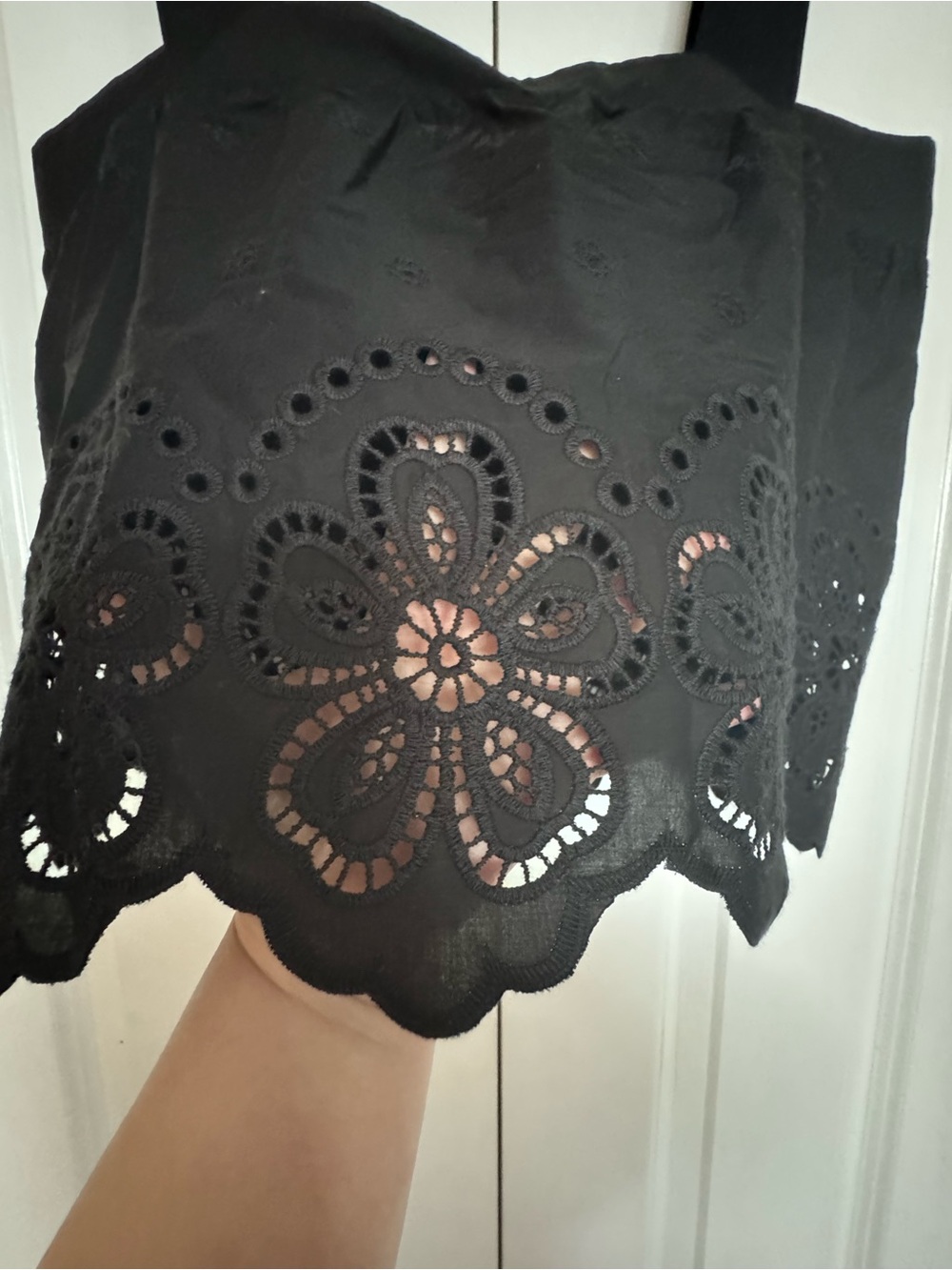 Caroline Constas 2Piece Black
Embroidered Cotton Set Top & Midi
Pants Size M NWT - Picture 4 of 16